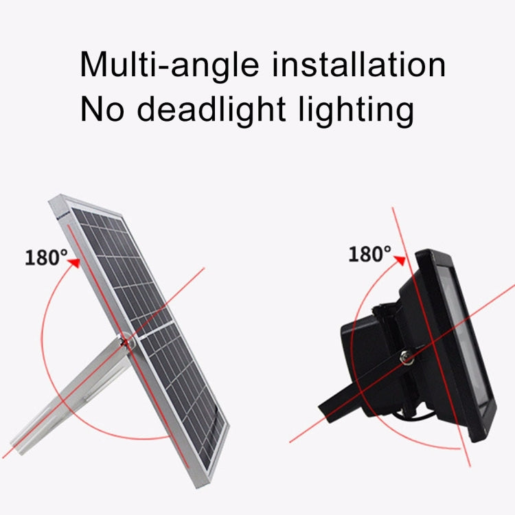 Stornfield | 10W 100 LEDs IP67 Waterproof Solar Flood Light with Remote Control