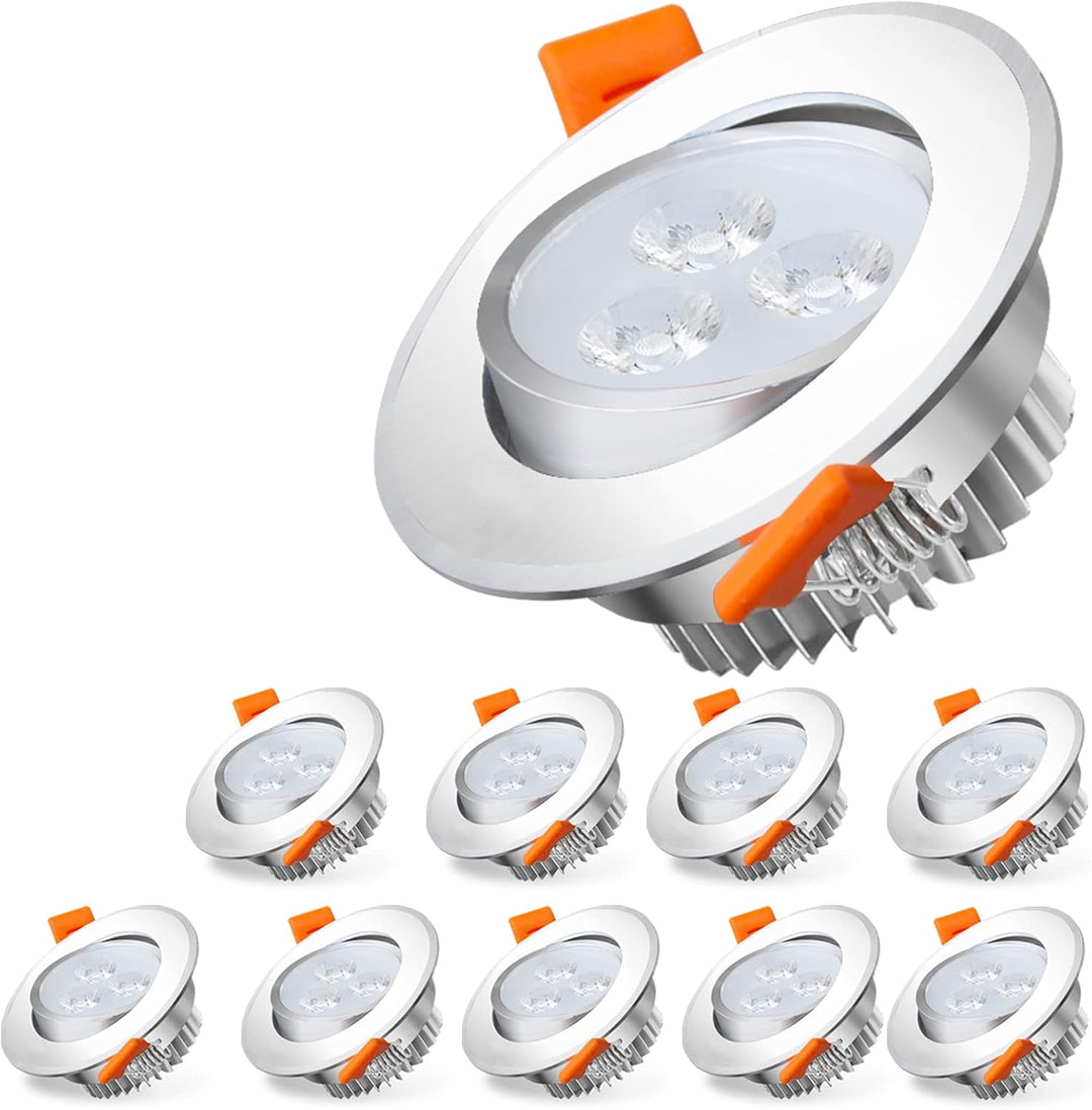 LED recessed spotlight LED spot 3W cool white/warm white | Stornfield