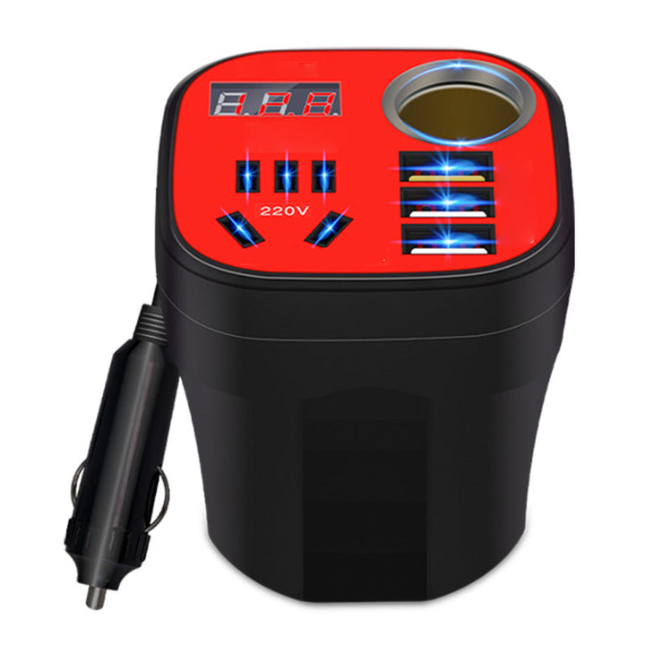 Auto-mounted cup type inverter converter QC charger | Stornfield