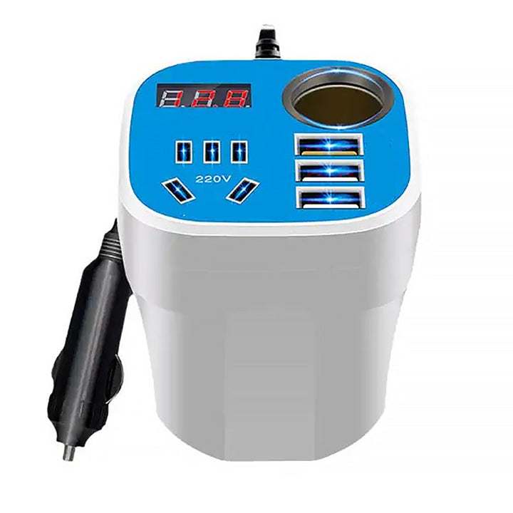 Car Mounted Cup Type Inverter Converter QC Charger | Stornfield