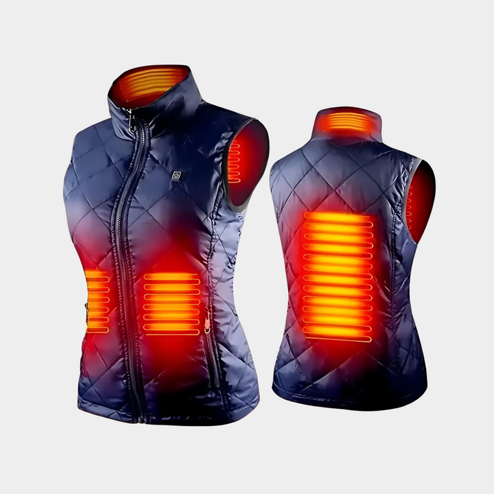 Stornfield | Heated vest for women with dual control and 9 heating zones – comfort and warmth for every season