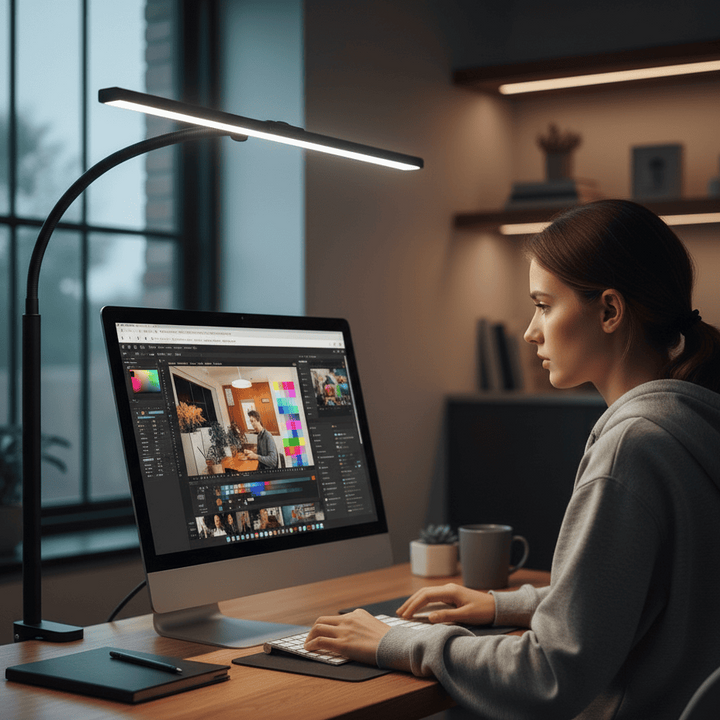 Stornfield | Architect desk lamp with 25 modes & dimmable lighting