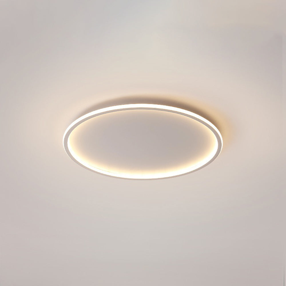 LunaNova - Modern LED Ceiling Light Metal/Acrylic for Living and Bedroom, Stornfieldack/White Design | Stornfield