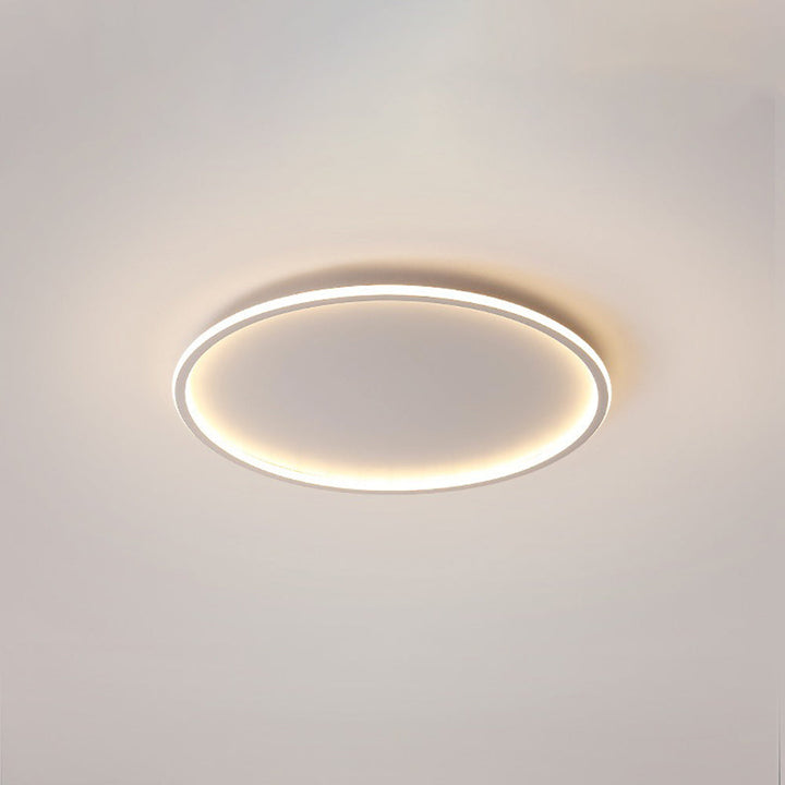 LunaNova - Modern LED Ceiling Light Metal/Acrylic for Living and Bedroom, Stornfieldack/White Design | Stornfield