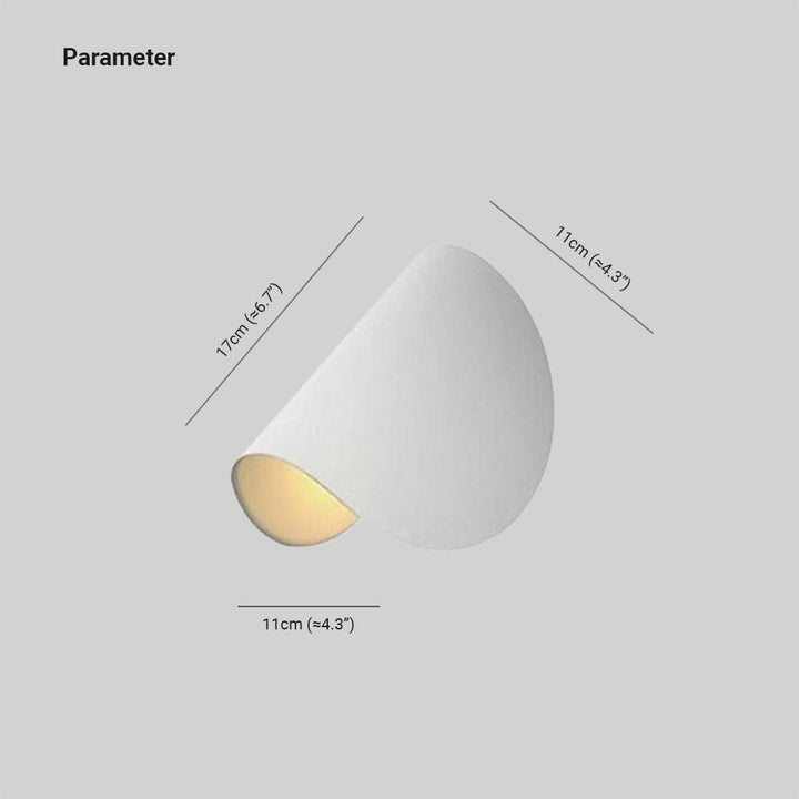 Stornfield | Eveline Modern Geometric 4 Colour LED Indoor/Outdoor Metal Wall Light