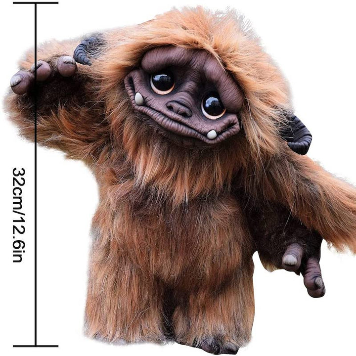 Stornfield | Labyrinth Plush Toy Worm Red Hair Big Mouth Monster Animal Doll Cute Funny Gift Plush Doll Home Decor