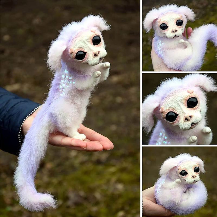 Stornfield | Labyrinth Plush Toy Worm Red Hair Big Mouth Monster Animal Doll Cute Funny Gift Plush Doll Home Decor