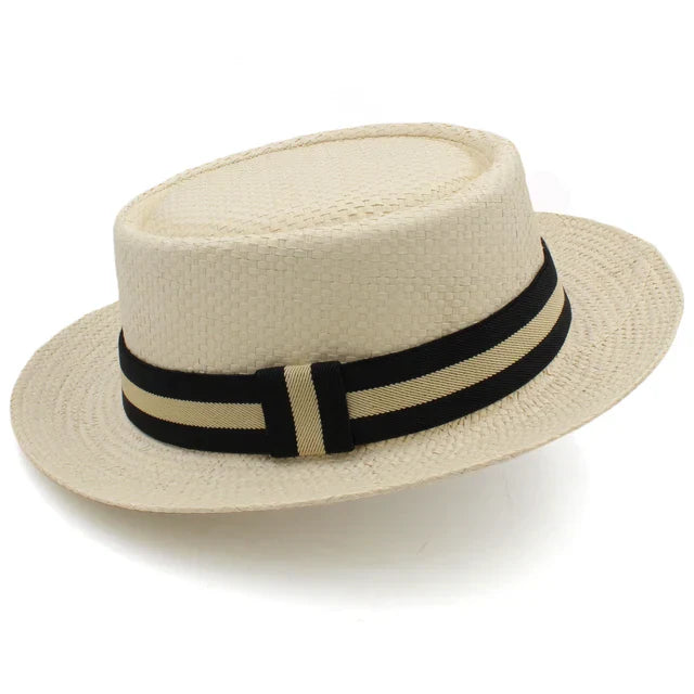Straw Pork Pie Hats Summer Sunhat Boater hat | Stornfield