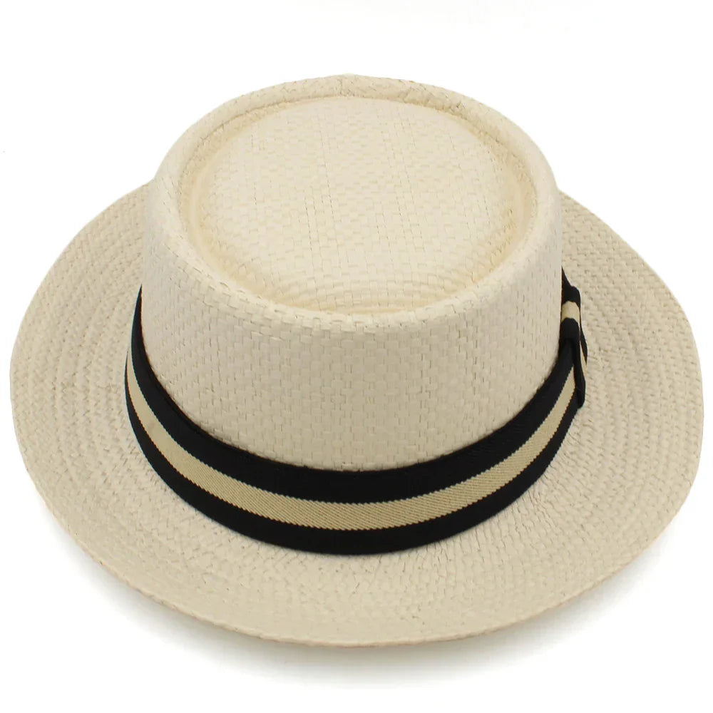 Straw Pork Pie Hats Summer Sunhat Boater hat | Stornfield