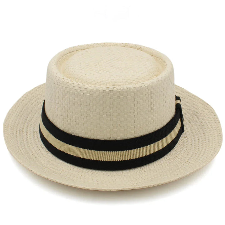 Straw Pork Pie Hats Summer Sunhat Boater hat | Stornfield
