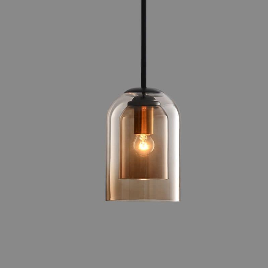 LuxeBeam Light - Modern Pendant Light made of double glass | Stornfield