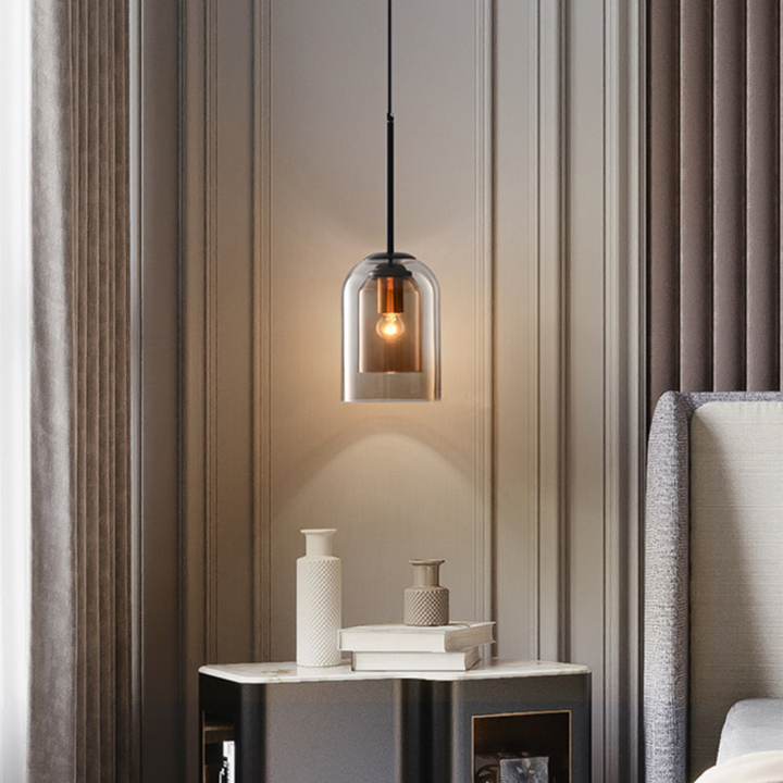 LuxeBeam Light - Modern Pendant Light made of double glass | Stornfield