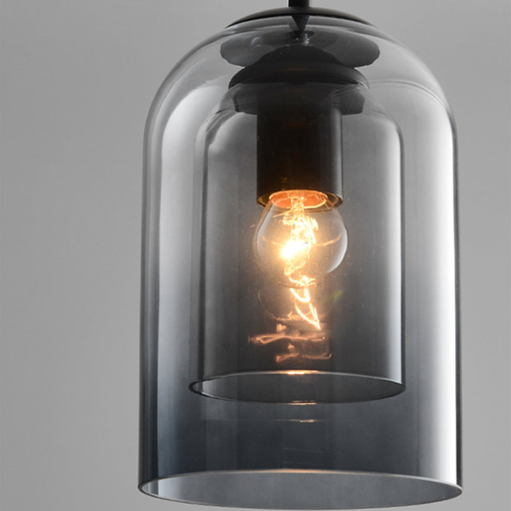 LuxeBeam Light - Modern Pendant Light made of double glass | Stornfield