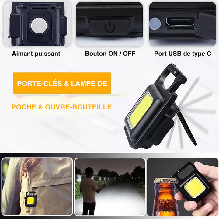 Portable multifunctional rechargeable emergency lamp | Stornfield