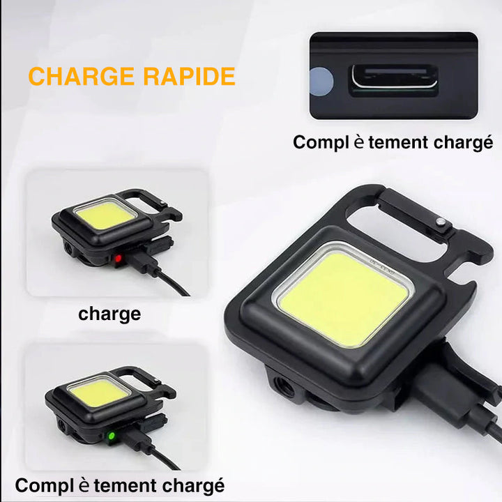 Portable multifunctional rechargeable emergency lamp | Stornfield
