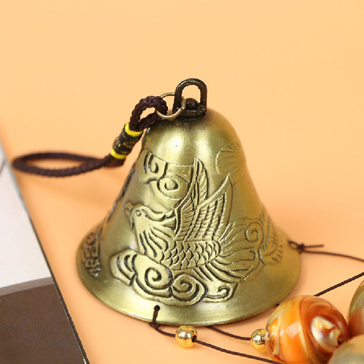 Large outdoor lucky wind chimes for luck Stornfield