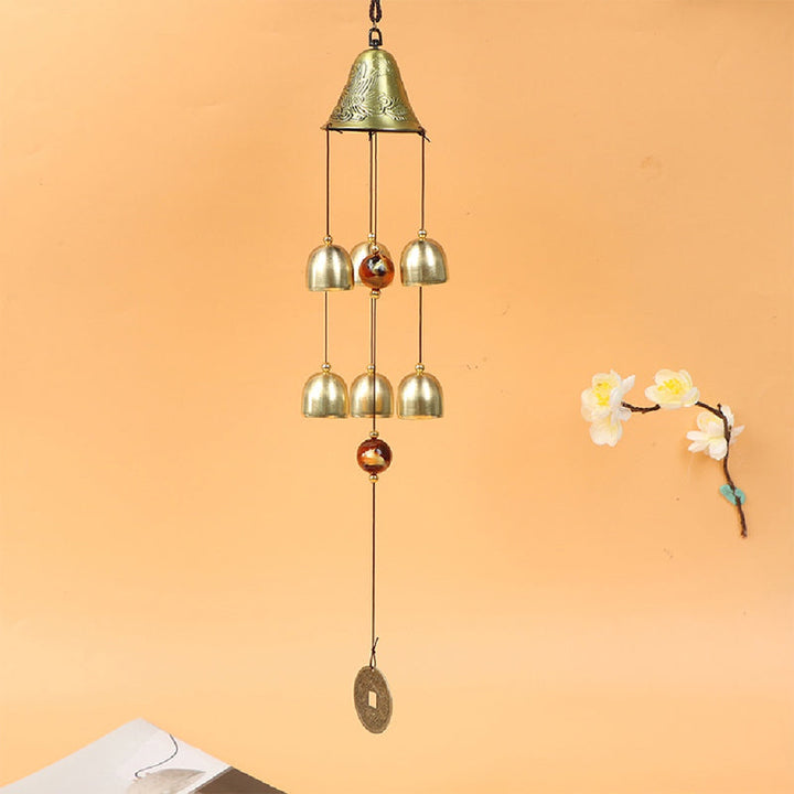 Large outdoor lucky wind chimes for luck Stornfield