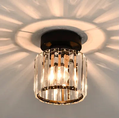 Crystal ceiling light – Luxury lampshade made of crystal for hallway and living room | Stornfield