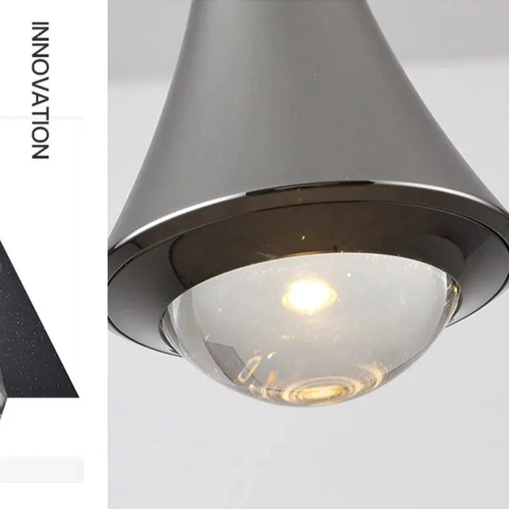Modern silver-plated pendant light – Stylish lighting for dining room or kitchen | Stornfield