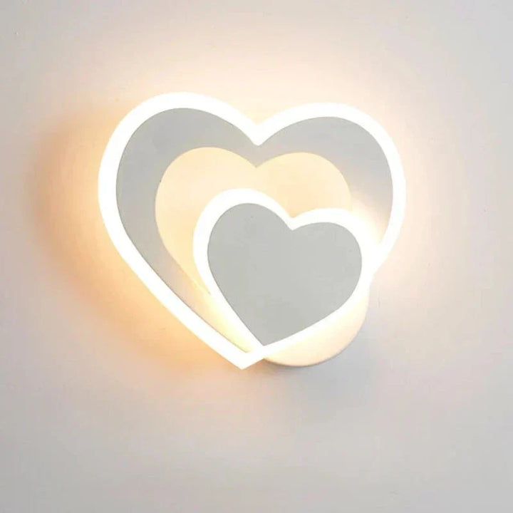 Stornfield | Heart Wall Sconce | Romantic Design | Easy Installation - AtmosLove