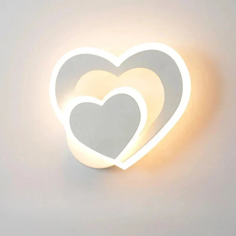 Stornfield | Heart Wall Sconce | Romantic Design | Easy Installation - AtmosLove