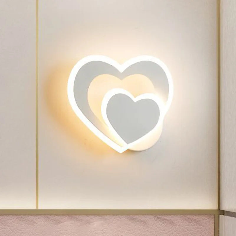 Stornfield | Heart Wall Sconce | Romantic Design | Easy Installation - AtmosLove