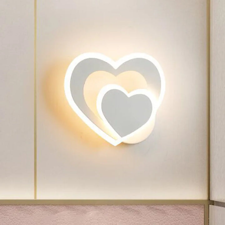 Stornfield | Heart Wall Sconce | Romantic Design | Easy Installation - AtmosLove