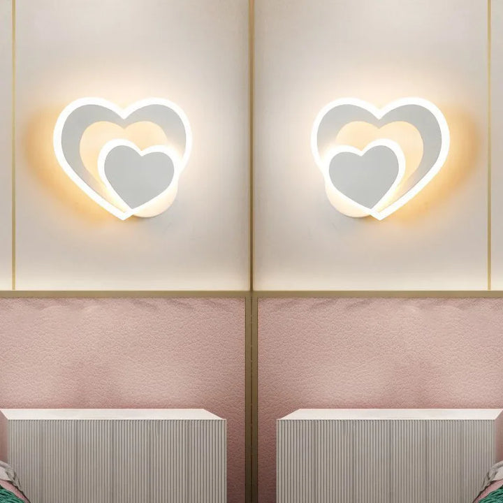 Stornfield | Heart Wall Sconce | Romantic Design | Easy Installation - AtmosLove