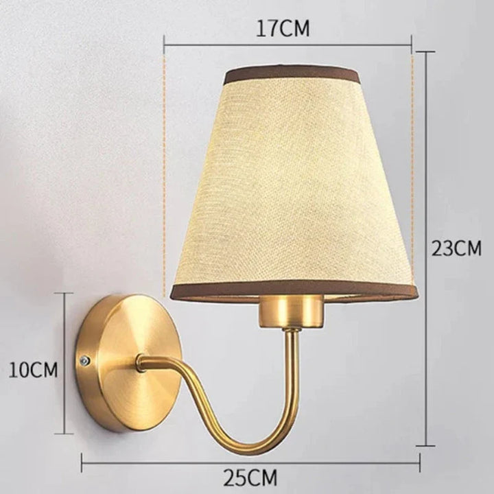 Stornfield | Fabric wall light