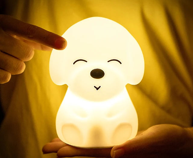 LED Night Light for Kids – Dimmable Night Lamp with -Design, USB Rechargeable, Touch Control | Stornfield