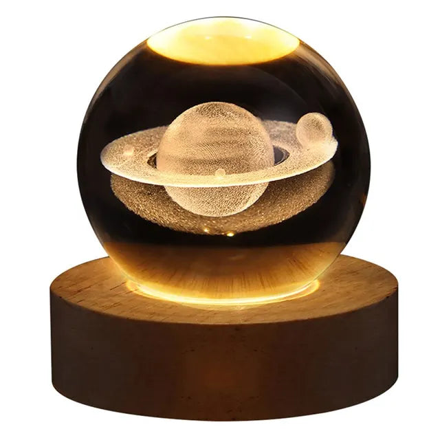 Solar-System Table Lamp – LED Light with Planet Design for Living Spaces | Stornfield