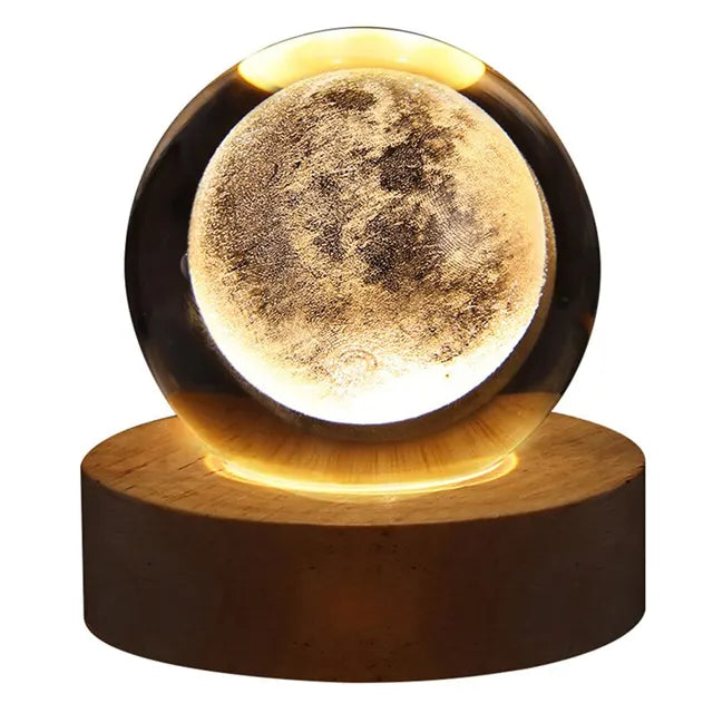 Solar-System Table Lamp – LED Light with Planet Design for Living Spaces | Stornfield