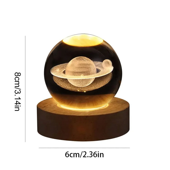 Solar-System Table Lamp – LED Light with Planet Design for Living Spaces | Stornfield