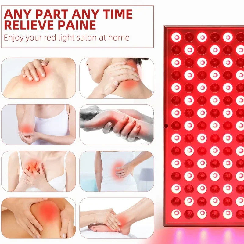 Stornfield | GlowVibe | Red Light Therapy Panel | Boosts Cell Repair & Improves Skin Elasticity | Discover the Magic of Red Light