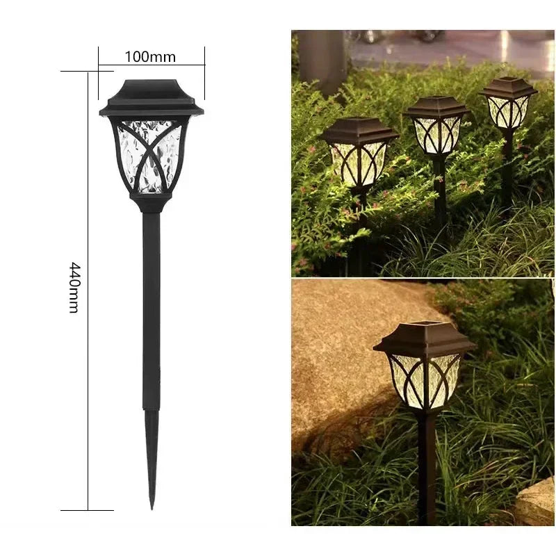 LED Solar Garden Lights – Decorative Solar-Powered Lawn Lights for Outdoor Pathways | Stornfield