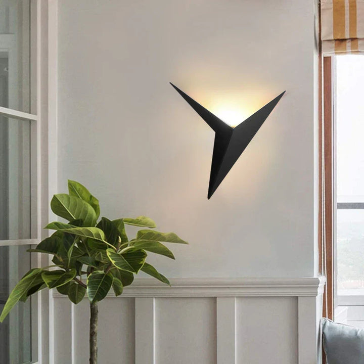 Modern Triangular Wall Lamp - TrigoLux | Stornfield