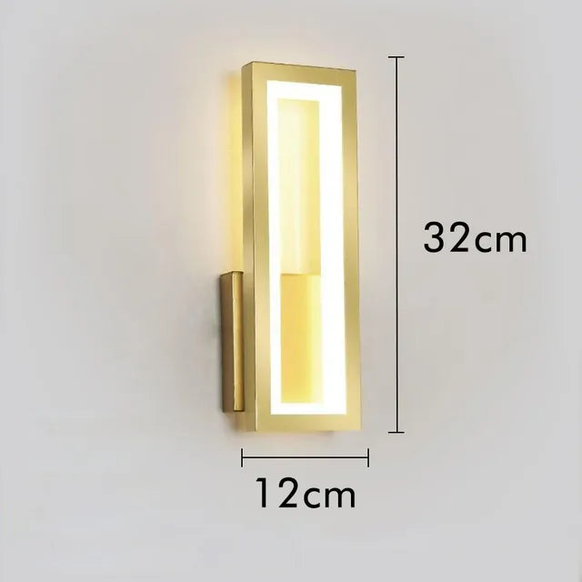 Modern LED Indoor Wall Light in Minimalist Design – Stylish Wall Lamp for Living Room & Hallway | Stornfield