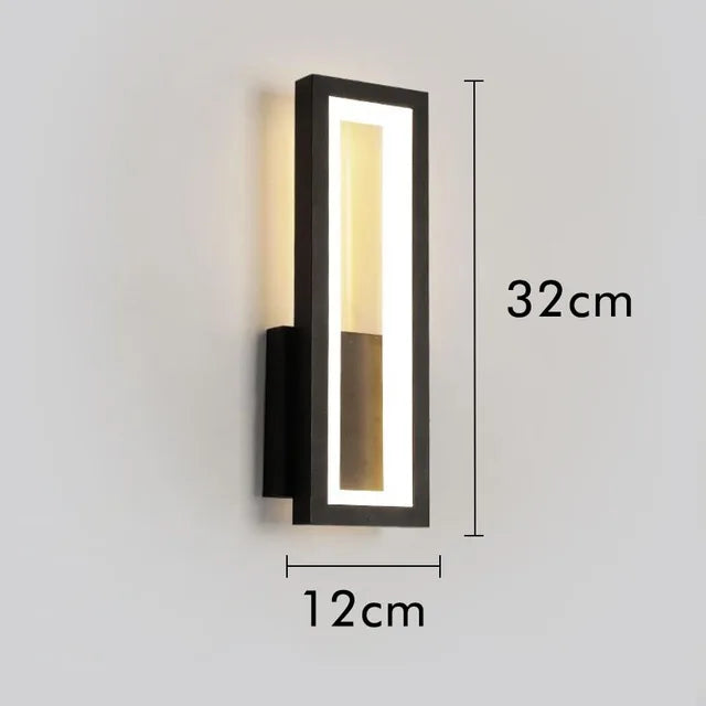 Modern LED Indoor Wall Light in Minimalist Design – Stylish Wall Lamp for Living Room & Hallway | Stornfield