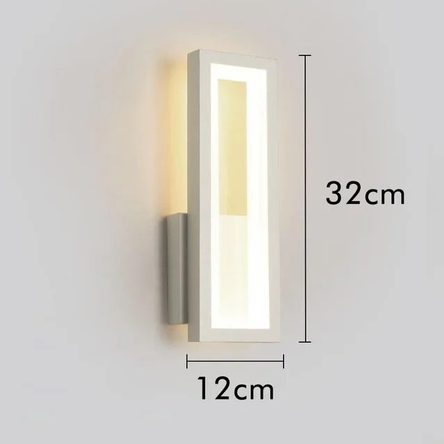 Modern LED Indoor Wall Light in Minimalist Design – Stylish Wall Lamp for Living Room & Hallway | Stornfield