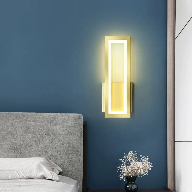Modern LED Indoor Wall Light in Minimalist Design – Stylish Wall Lamp for Living Room & Hallway | Stornfield