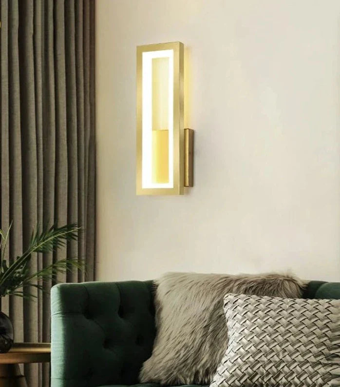 Modern LED Indoor Wall Light in Minimalist Design – Stylish Wall Lamp for Living Room & Hallway | Stornfield
