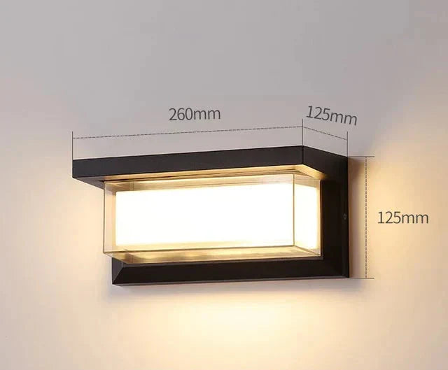 Modern Wall Lamp for Outdoor – Weatherproof LED Outdoor Light for Terrace & Garden | Stornfield