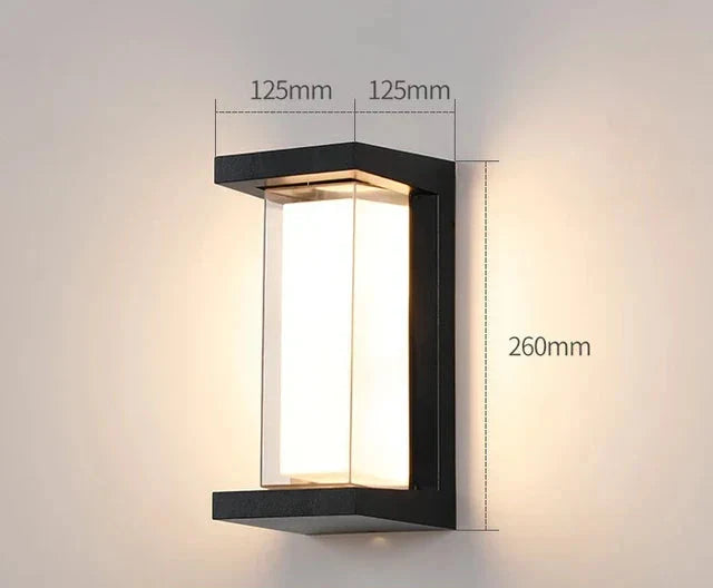 Modern Wall Lamp for Outdoor – Weatherproof LED Outdoor Light for Terrace & Garden | Stornfield