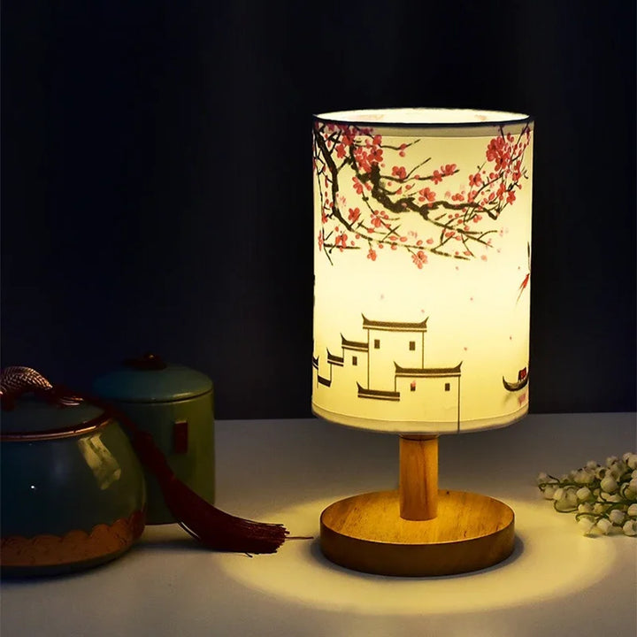 Stornfield | Japanese Lamp - Pink Lamp - Dimmable - Night Lamp