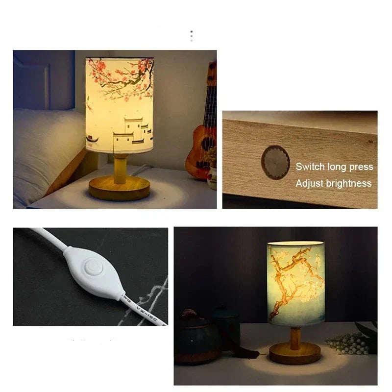 Stornfield | Japanese Lamp - Pink Lamp - Dimmable - Night Lamp