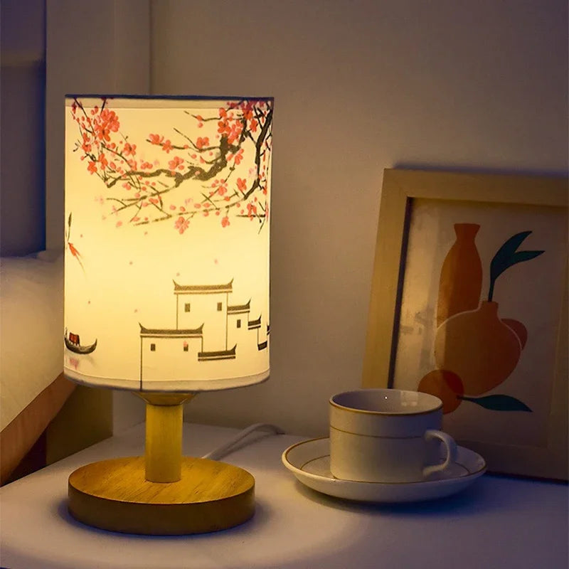 Stornfield | Japanese Lamp - Pink Lamp - Dimmable - Night Lamp