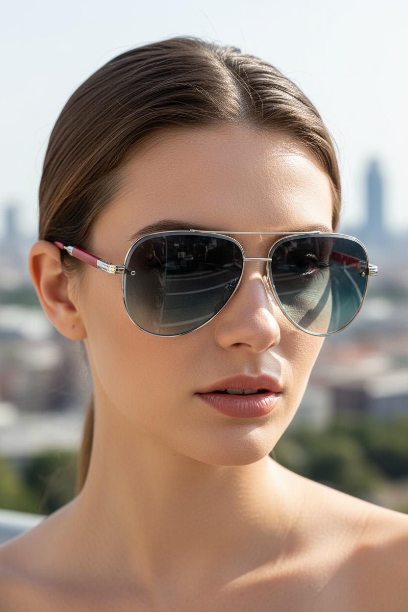 Aviator sunglasses UV400 with anti-reflection | Stornfield
