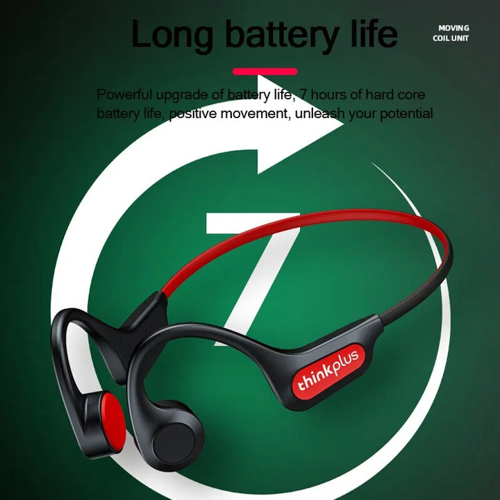 Stornfield | Bone Conduction Headphones | Bluetooth 5.3, IP56 Waterproof & Ideal for Sports and Everyday Use