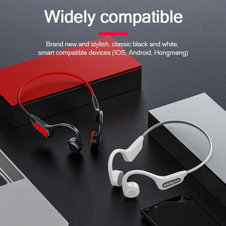 Stornfield | Bone Conduction Headphones | Bluetooth 5.3, IP56 Waterproof & Ideal for Sports and Everyday Use