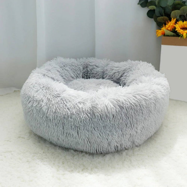 Stornfield | Donut Lit pour Chien en Peluche Calmant pour Chiens Petit à Grand